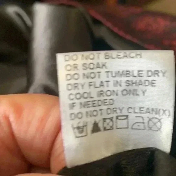 Papillon stunning burgundy/black pencil skirt - Picture 7 of 7